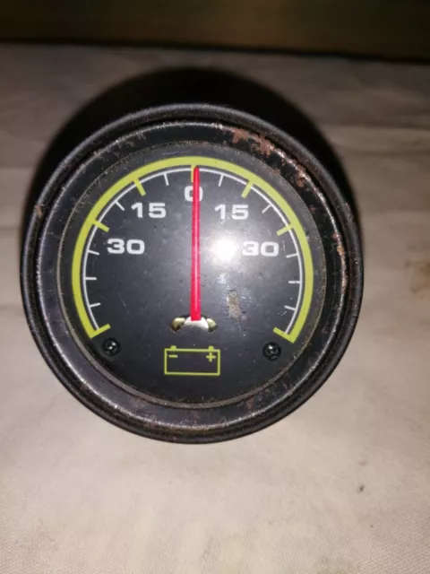 Period Original Classic Car Bike Ammeter