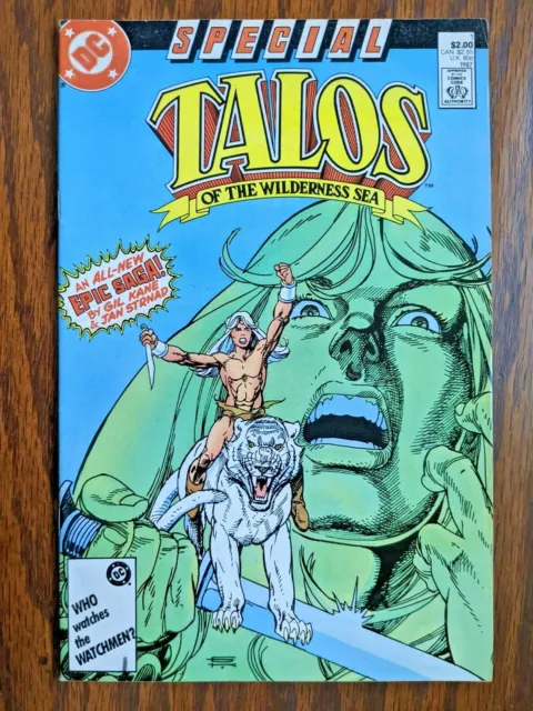 💎 Talos of the Wilderness Sea #1 (DC 1985) Copper Age One Shot Fantasy Comic 💎