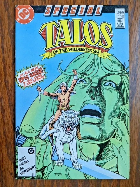 💎 Talos of the Wilderness Sea #1 (DC 1985) Copper Age One Shot Fantasy Comic 💎