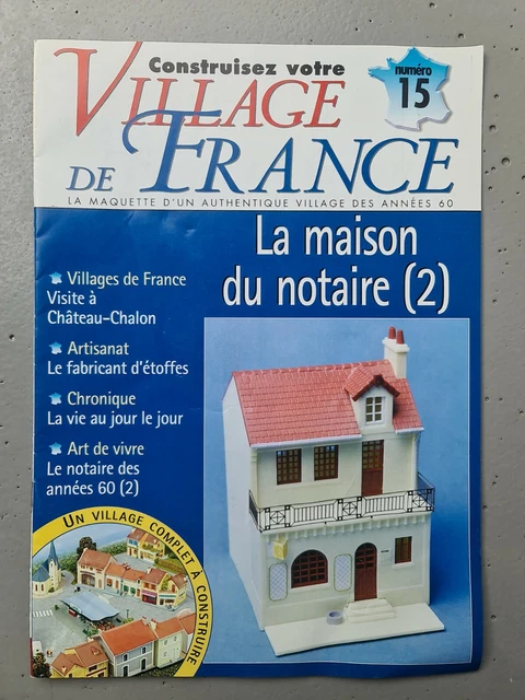 Maquette De Village Français HO – La Maison De La Presse PRAS – Kits N°36 & 37 à Monter