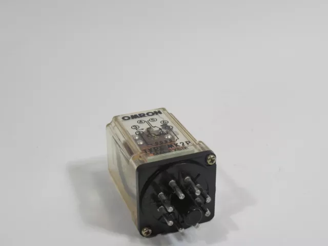 Omron MK2P-AC110 Plug In Relay 110VAC ! WOW !