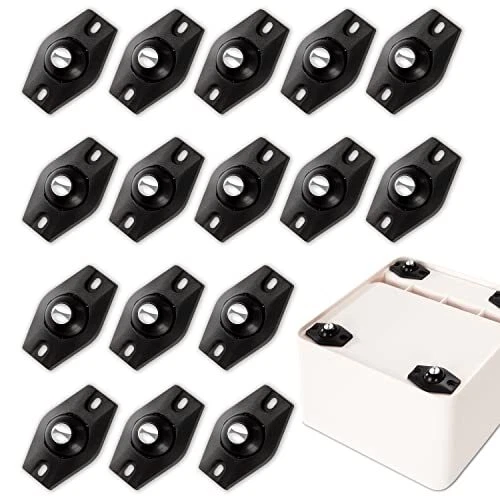 Rotelle Autoadesive 360° - 16 Pezzi Mini Ruote Piroettanti Per Mobili E Contenitori - Foto 9