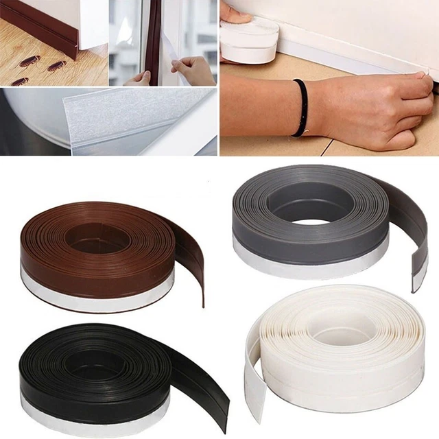 Tira de sello 45 mm puerta inferior tapones de goma tiras accesorios resistentes al agua