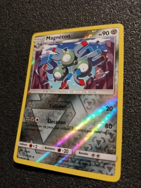 82 156 Glossy Magneton Reverse Pokemon Card
