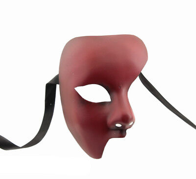 Mask from Venice Ghost Of L Opera Red Genuine Authentic V45 868