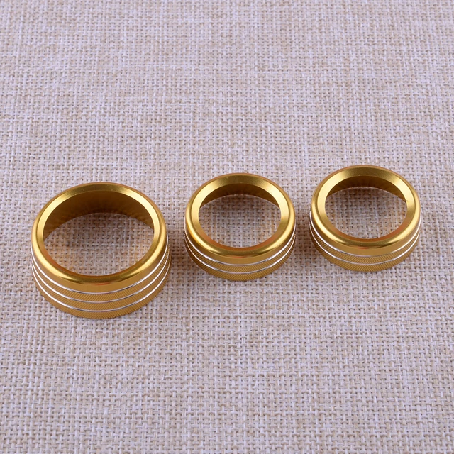 CENTER CONSOLE AC Radio Switch Knob Trim Ring Accessories fit For Dodge
