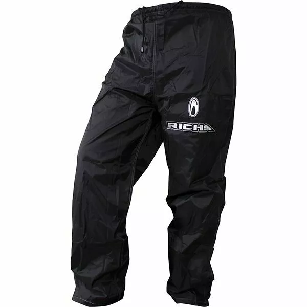 Richa Rain Warrior Motorcycle Scooter 100% Waterproof Over Trousers - Lined 3