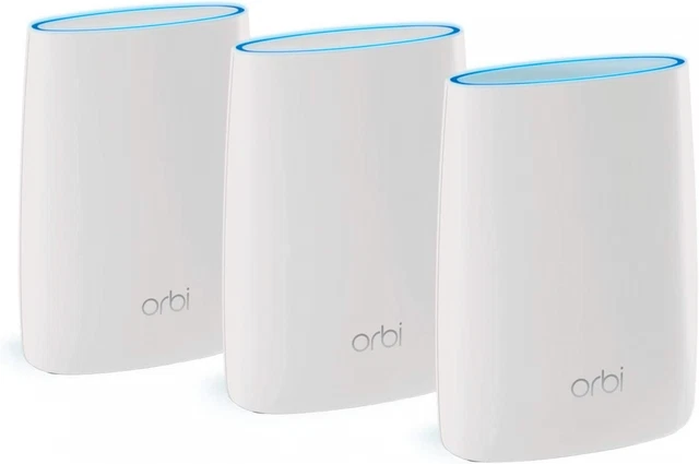 NETGEAR Orbi Sistema WiFi rete domestica intera con minaccia informatica avanzata...