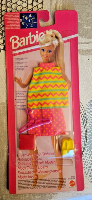 Barbie - Habillage Prêt-à-porter pour Barbie - Mattel 1986 (ref.3309