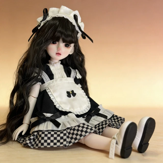 60cm Femmes BJD Poupée + Ensemble Complet De Vêtements