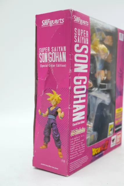 SH Figuarts Super Saiyan Son Gohan SDCC Exclusivo Edición Especial de Color 2012 3