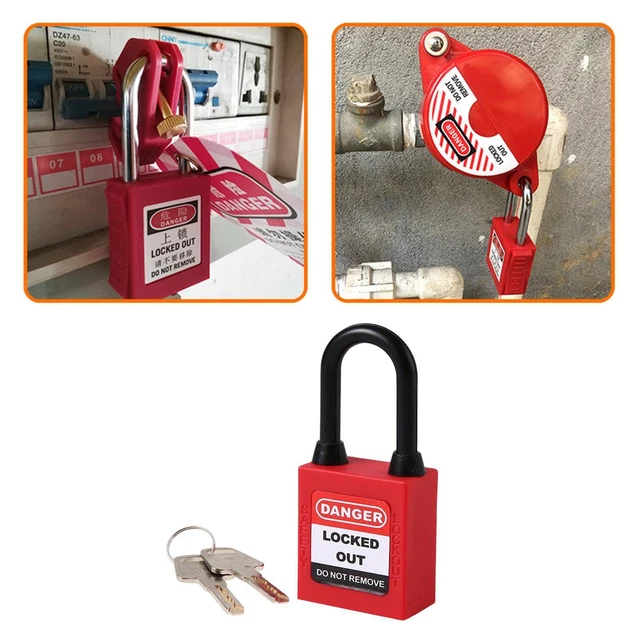 Lockout  Locks  Di Sicurezza In Nylon Premium 6mm