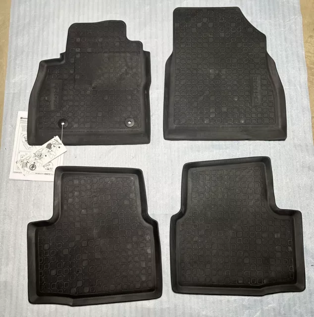 GM OEM 2017-2019 Chevrolet Cruze All Weather Floor Mats In Black