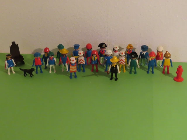 Playmobil Klicky 22 verschiedene Figuren Set Konvolut Vintage