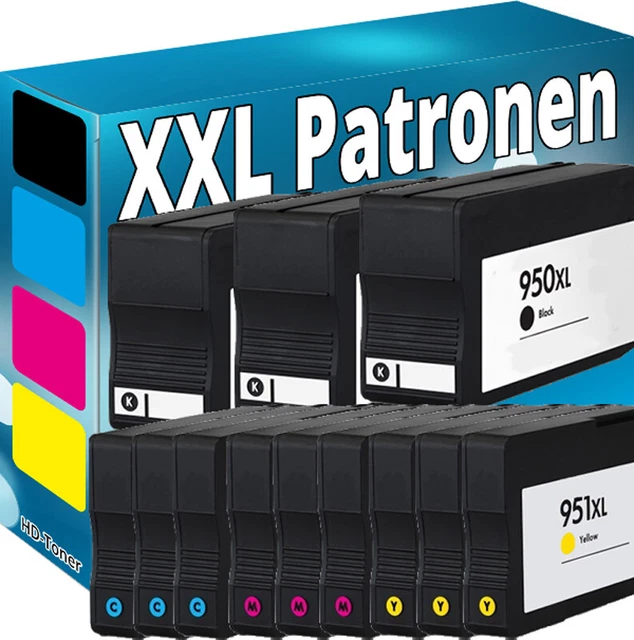PATRONEN FÜR HP 950XL 951XL OfficeJet Pro 251dw 276dw 8100 8600 8610 8615 8620 EUR 8,79