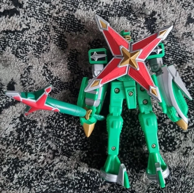 PW93] POWER RANGERS robot DX Samurai Star Megazord Ninjastorm 30