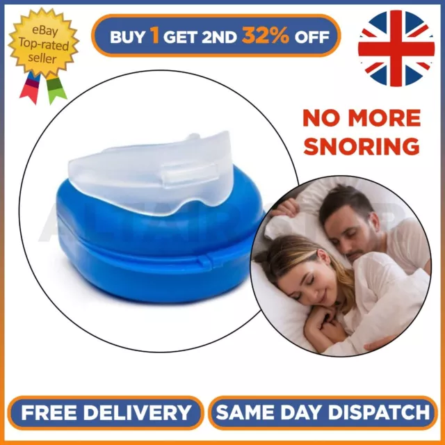 NHS Snore Stopper Anti Snoring Mouth Guard Device Sleep Aid Stop Apnoea