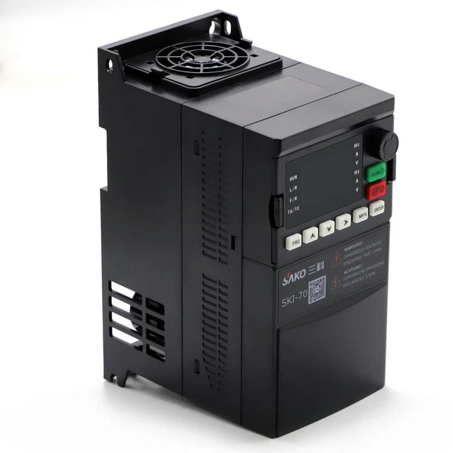 THREE PHASE 380V 2.2KW 3HP Variable Frequency Drive Converter VFD ...