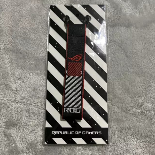 Asus Rog Republic of Gamers Keychain Lanyard Brand New 15320-00181000