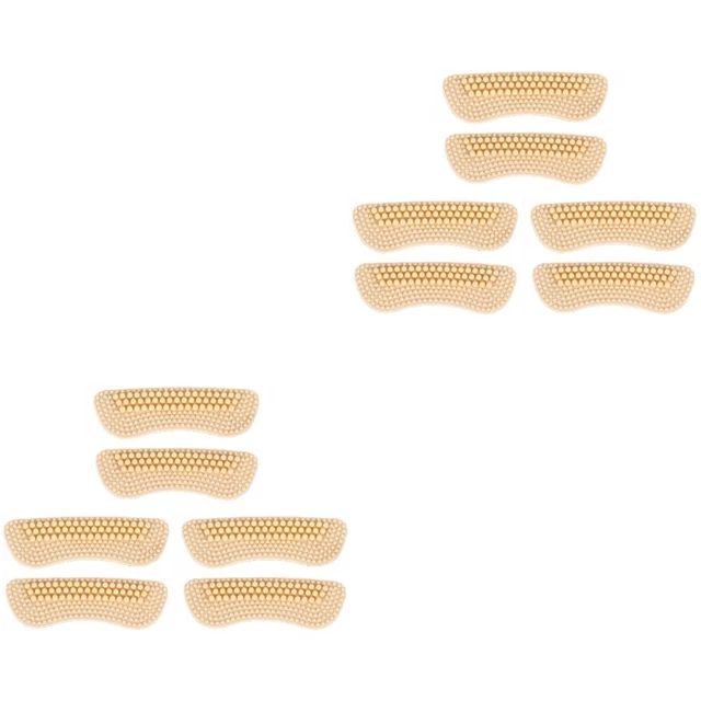 2 Sets Silicone Post High Heel Inserts Liner Shoe Grips Women Man Women's