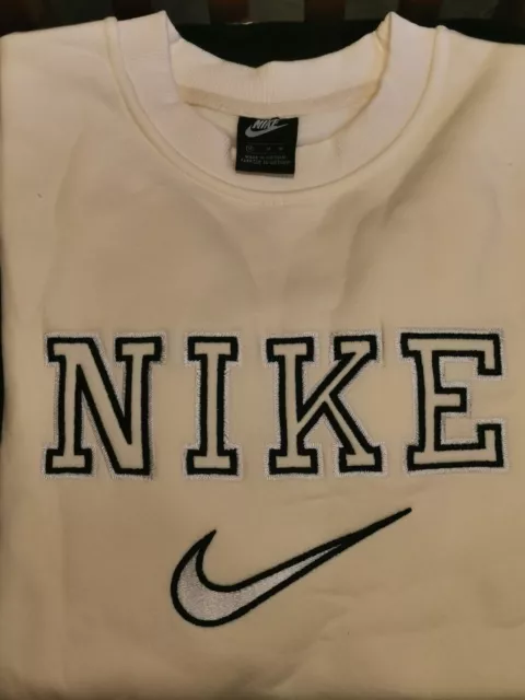 Vintage nike sales sweater beige