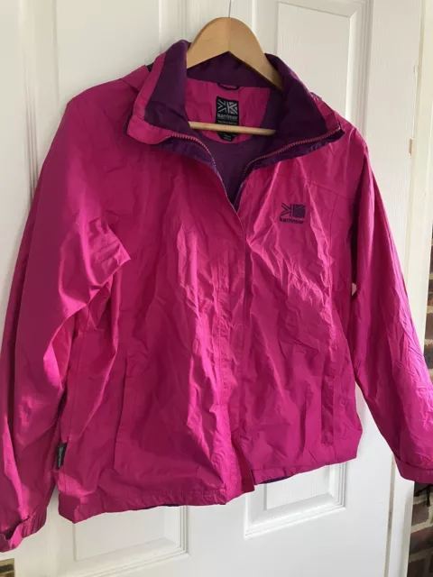 Pink Karrimor Girls UK Age 13 Waterproof Jacket