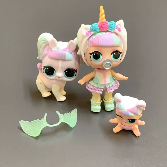 Ultra Rare Pet & lil & big L.O.L. LOL Surprise UNICORN Series 3 Doll toy Gift #K