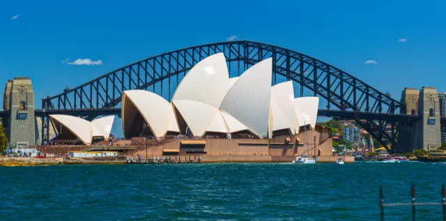 Opera House Sydney Harbour Bridge Wall Canvas Home Decor Australian Made Quality