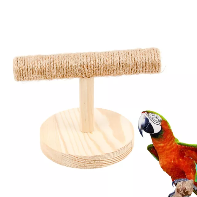 Bird Table Perch Stand for Parrots and Small Birds