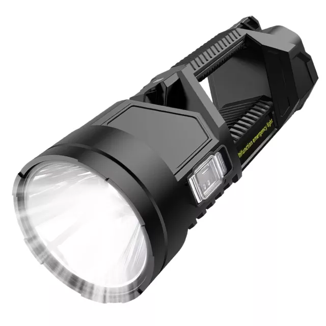 High Powered 120000LM LED Flashlight Super Bright Torch USB Rechargeable Lamp AU