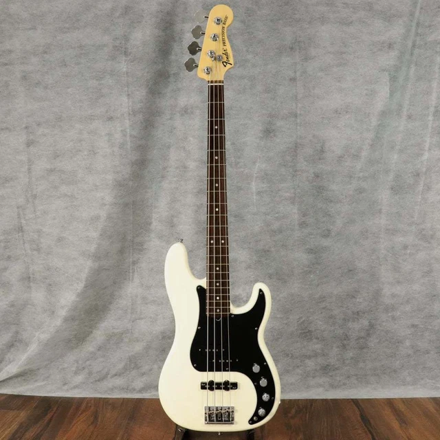 Fender American Deluxe Precision Bass N3 Olympic White
