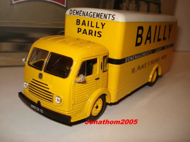 IXO ALTAYA CAMIONS D AUTREFOIS FORD SIMCA CARGO DEMENAGEMENTS BAILLY au 1/43°