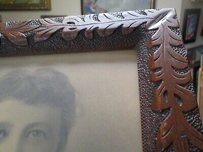 Antique Wood Carved Frame Victorian Estate For A Painting Print Photograph Old