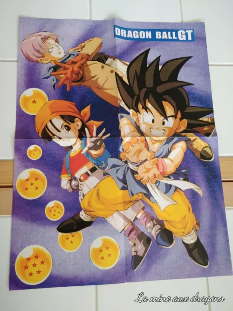 Dragon Ball GT Poster Pan, Trunks, Goku, Giru 18inx12inches Free Shipping