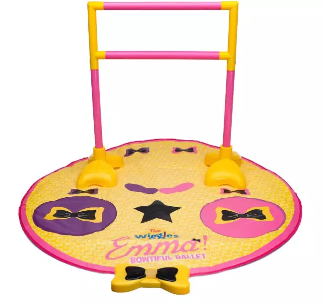 The Wiggles Emma's Bowtiful Ballet Mat & Barre Studio Dancing Instructional Bow 2