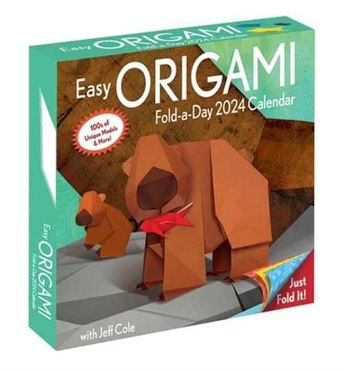 ORIGAMI PAGE-A-DAY CALENDAR 2024 Format: Calendar - Day by day calendar