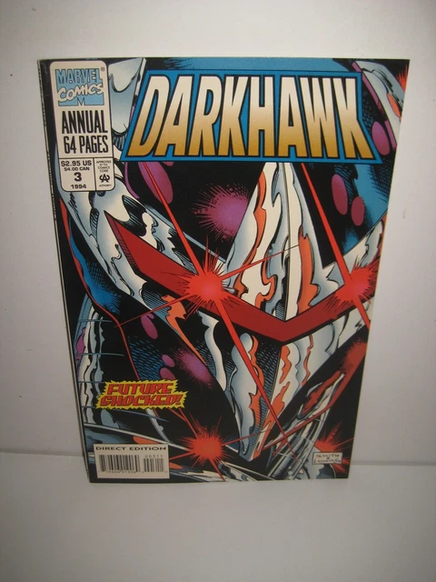 DARKHAWK ANNUAL #3 | Vol. 1 | Low Print Run | HTF | 1994 |