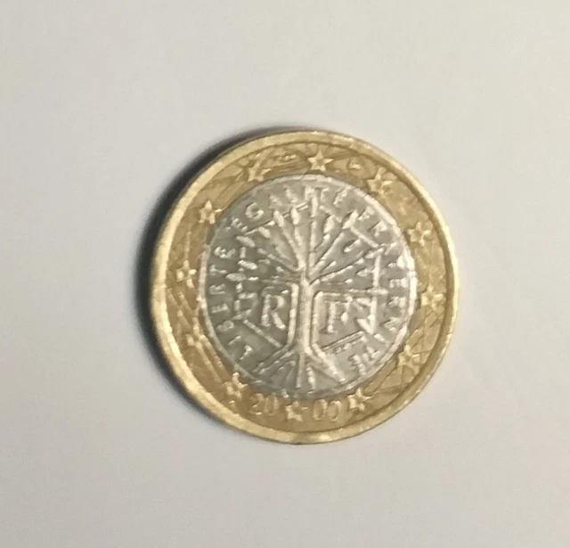 1 Euro Münze Liberte Egalite Fraternite 2000 Wert 1 EU MÜNZE Frankreich 2000 Fehlprägung Liberte Egalite Fraternite EUR