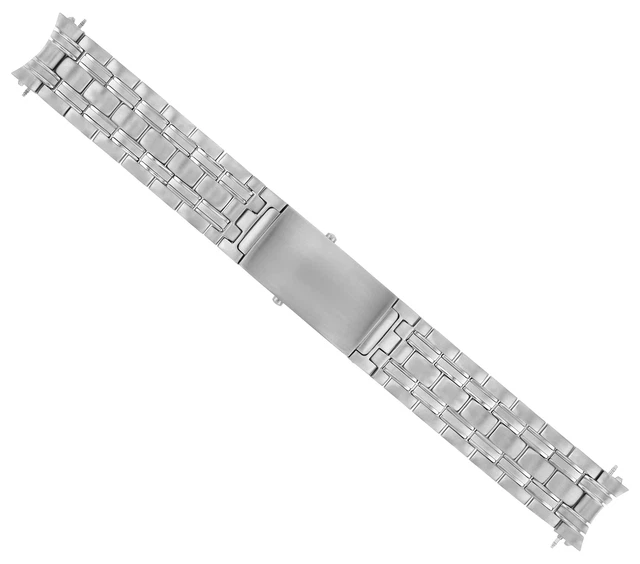 Marburger Cinturino Pelle Per Orologio 18 Mm - Marrone Scuro Con Cucitura, Set Con Levette E Istruzioni Di Montaggio