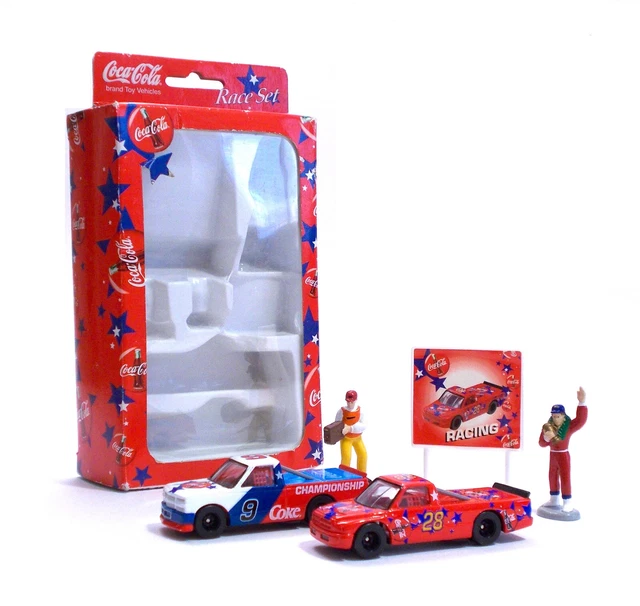 Race Set Coca Cola Vintage 1999