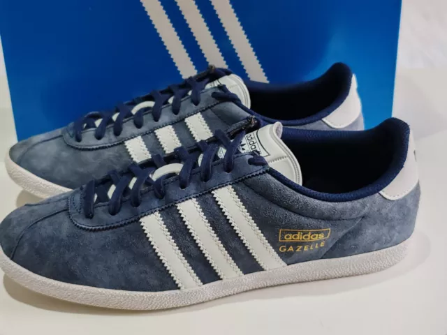 ADIDAS OG MENS Uk 5 Eu 38 Gazelle Suede Trainers Burgundy White Gold Rrp 70 M EUR 46 78 PicClick IT