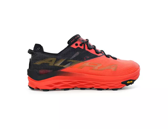 SCARPA UOMO ALTRA RUNNING Mont Blanc CORAL/BLACK suola vibram TAGLIA 42.5