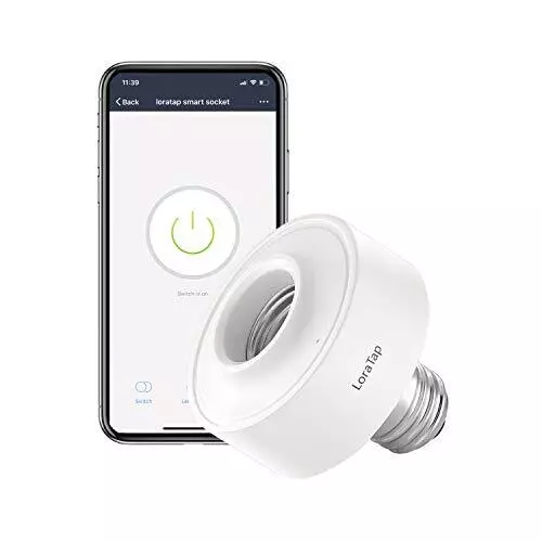 LoraTap Interrupteur WiFi Alexa Douille E27 Commutateur Connecté Intelligent ...