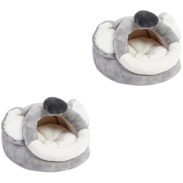 2 pcs Hamster Hideout Guinea Pig Bett Hedgehog Beutel Ratte Warme Bett 9