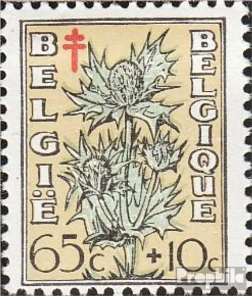 Belgique 855 neuf 1949 Fleurs, Fürstenbildnisse