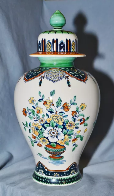 Vase avec Couvercle Villeroy & Boch, " Vieux Mettlach ", 31 CM