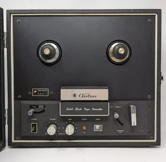 WARDS AIRLINE GEN 3657A 1960's Solid State Reel to Reel Tape Recorder  £34.08 - PicClick UK