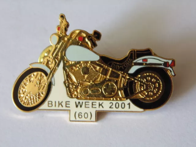 Harley Davidson Pins Hd Badge Collector Daytona Bike Week 2001