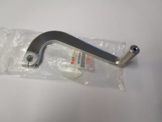 Pédale de frein arrière Suzuki GSXR750 85-87. Pièce d'origine neuve.