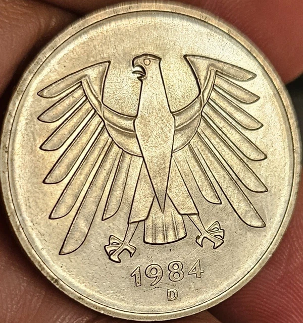 Germany 5 Mark 1984 D XF